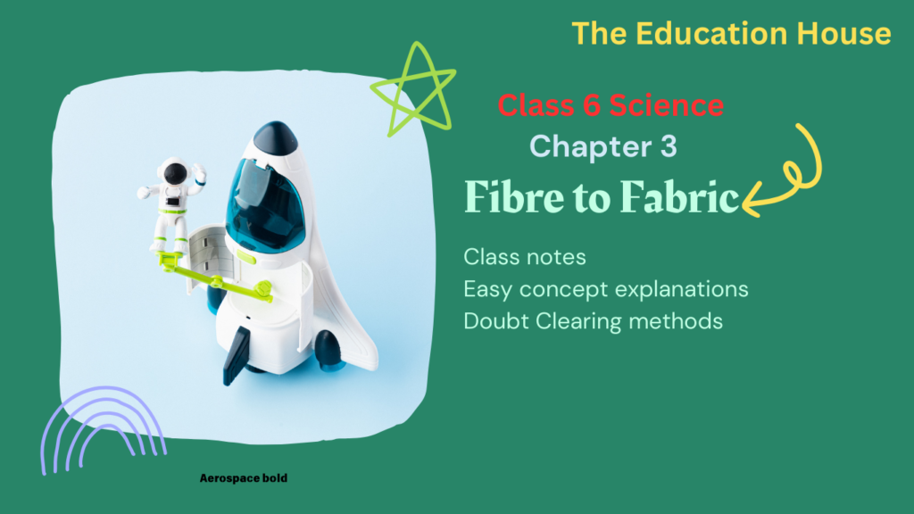 Fibre to Fabric class 6 ncert notes in hinfi