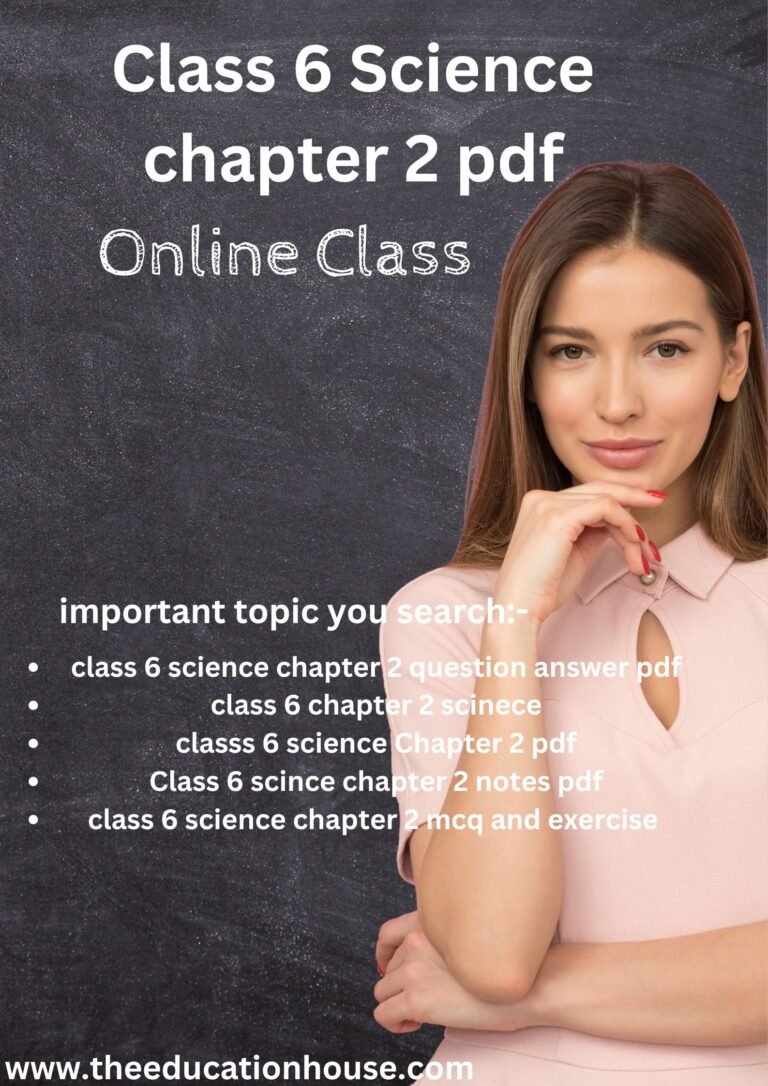 Class 6 science chapter 2 hindi medium pdf class 6 science chapter 2 notes hindi medium pdf