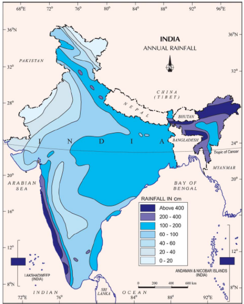 Distribution of water in India water A precious resource Class 7 notes